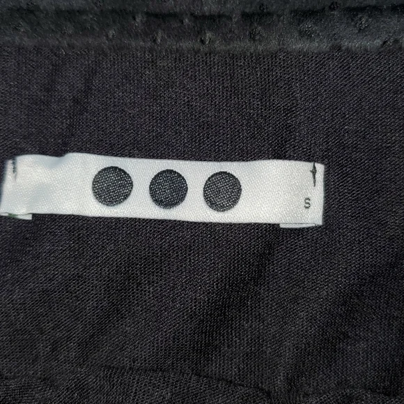 THREE DOTS - grey A line mini skirt NWOT - Picture 5 of 8